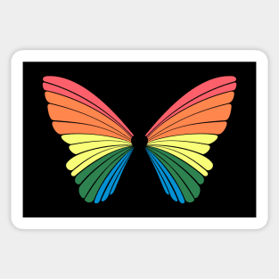 90s butterfly Sticker